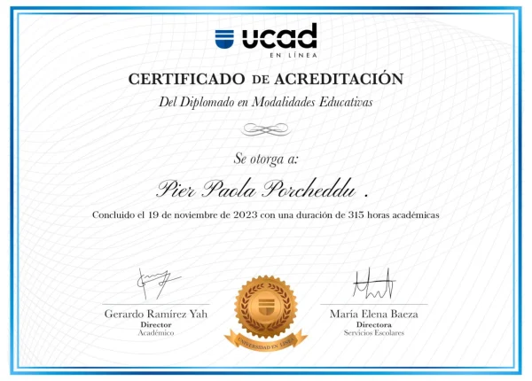 Diplomado en Modalidades Educativas 2023